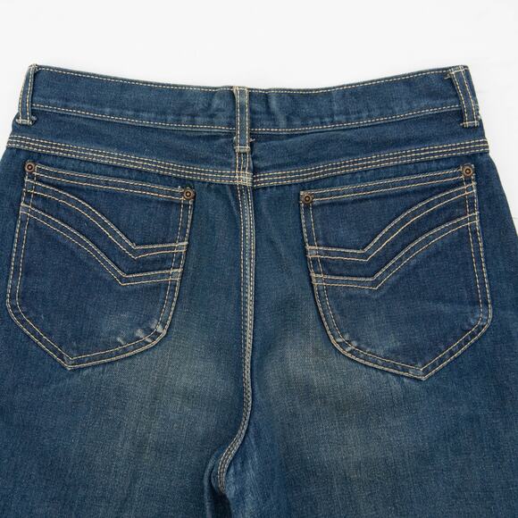 Vintage L'avion Straight Leg High Waisted Blue Jeans Size 32L - Picture 6 of 11